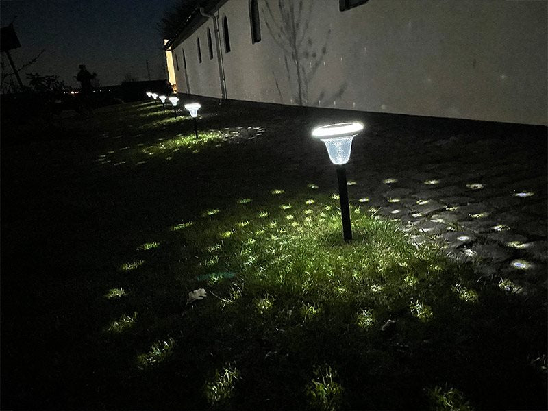 LED Solar Crystal Garden